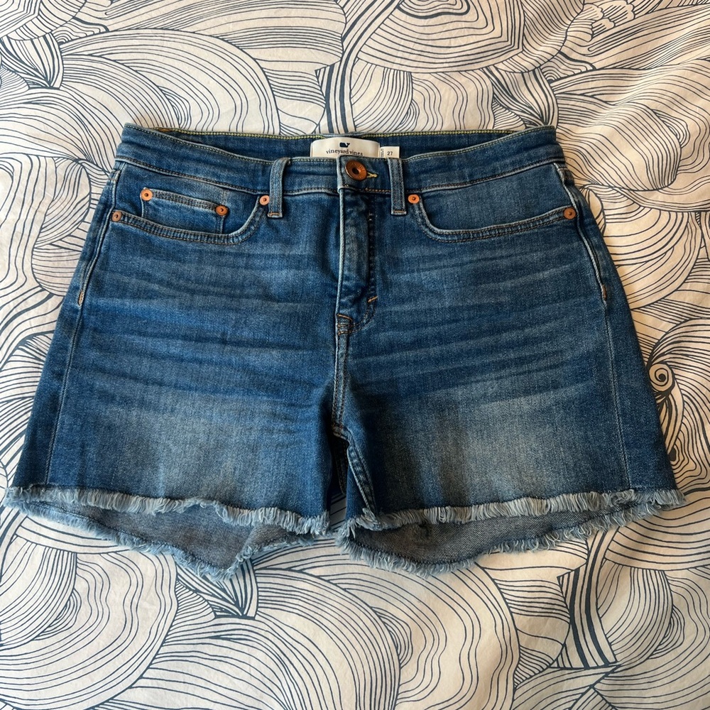Vineyard Vines Classic Blue Denim Shorts